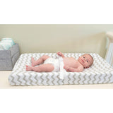 Changing Pad Cover | Cradle Sheet Set - Grey Chevron and Polka Dot - HoneyBug 