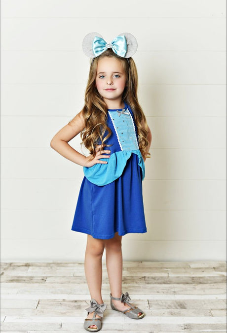 Glass Slipper Princess Dress - HoneyBug 