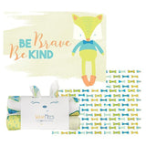 2 PK Newborn Receiving Blankets | Baby Receiving/Swaddle Blankets - HoneyBug 