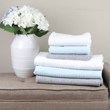 Mommy & Me Knit Blanket Set - Mint - HoneyBug 