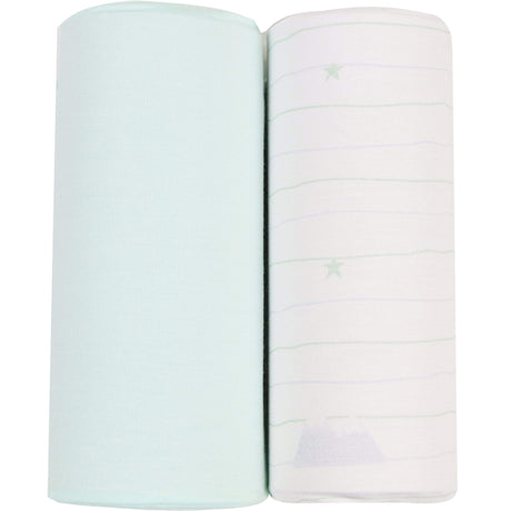 Mountain and Mint 2 PK Swaddle Blanket - HoneyBug 