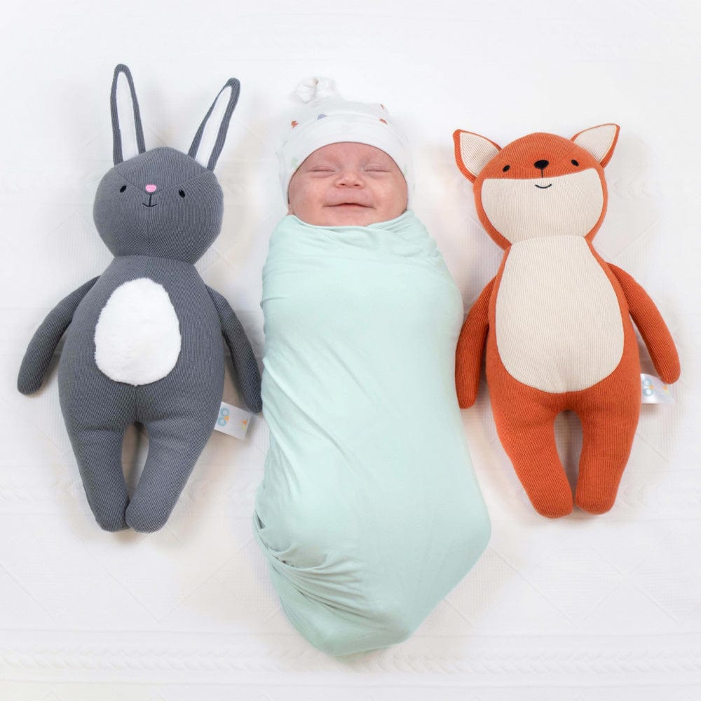 Mountain and Mint 2 PK Swaddle Blanket - HoneyBug 