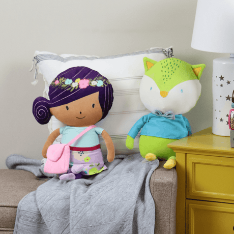 Parker the Woodland Princess Plush Doll: Inspired by the Book "The Forest of Whimsical Wonder" - HoneyBug 
