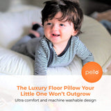 Poppy Pink Floor Cushion - HoneyBug 