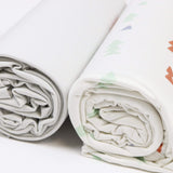 Triangles and Gray 2 PK Swaddle Blanket - HoneyBug 