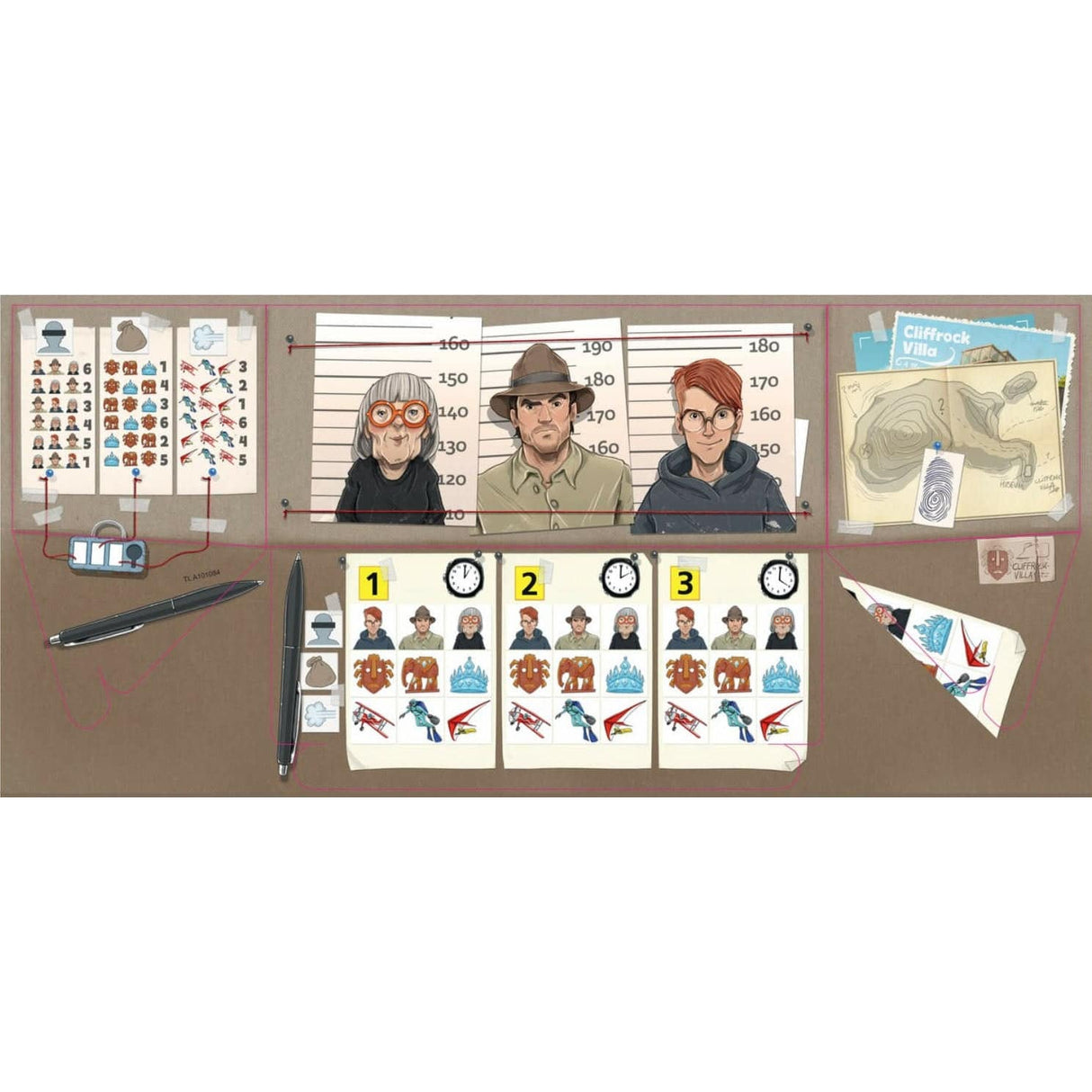 The Key: Theft at Cliffrock Villa - HoneyBug 