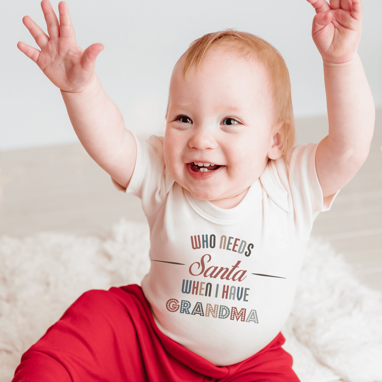 graphic bodysuit | I have grandma - HoneyBug 