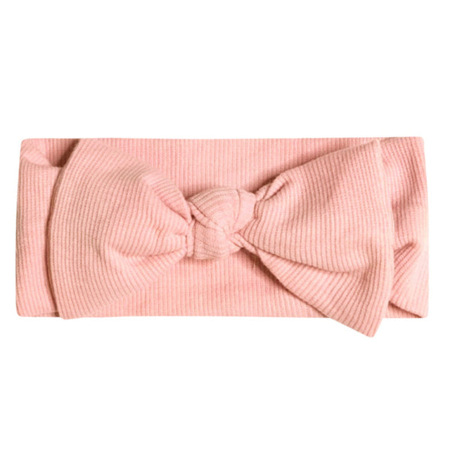Organic Cotton Headband - Pink Shell - HoneyBug 