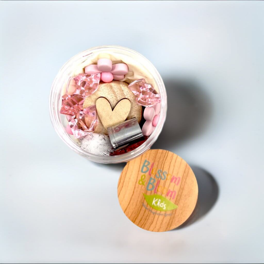 Hearts & Flowers, Playdough Jar