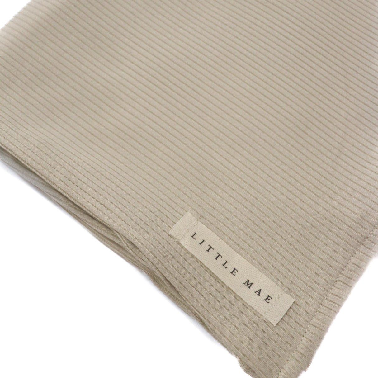 Oat Ribbed Stretch Swaddle