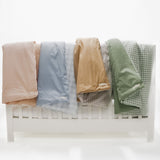 Ivy Gingham Quilted Blanket