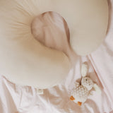 Oat Ribbed Nursing Pillow Cover