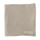Oat Ribbed Stretch Swaddle