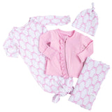 Pink Bow Baby Bundle Box - HoneyBug 