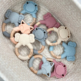 Lion Silicone Teether