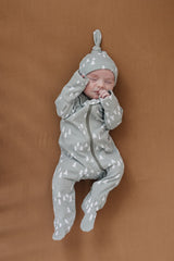 Mustard Bamboo Stretch Crib Sheet - HoneyBug 