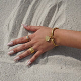 Logan Textured Ring - HoneyBug 