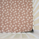 Daisy Dream Muslin Crib Sheet - HoneyBug 
