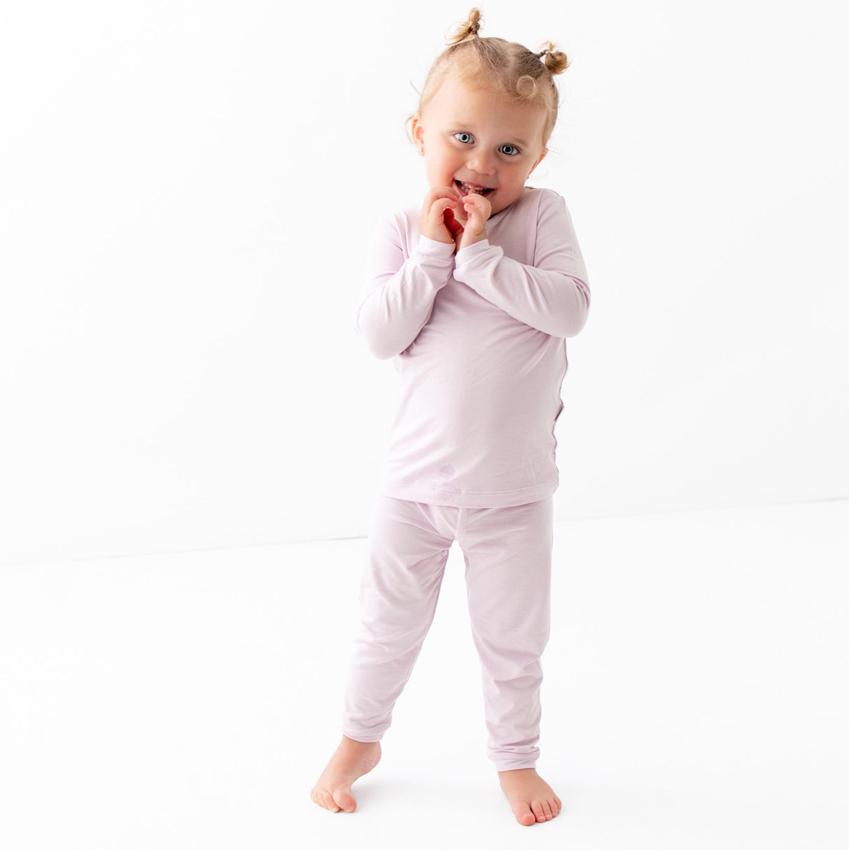 Lavender Pajama Set - HoneyBug 