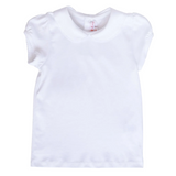 White Puff Sleeve Shirt