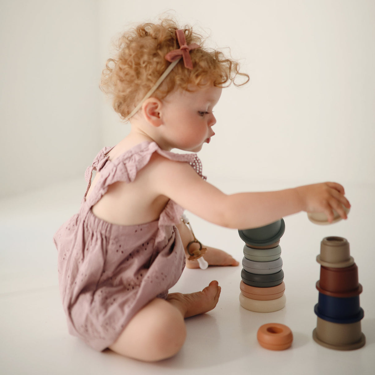 Stacking Cups Toy - Forest - HoneyBug 