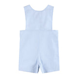 Light Blue Seersucker Lil Brother Smocked Jon Jons