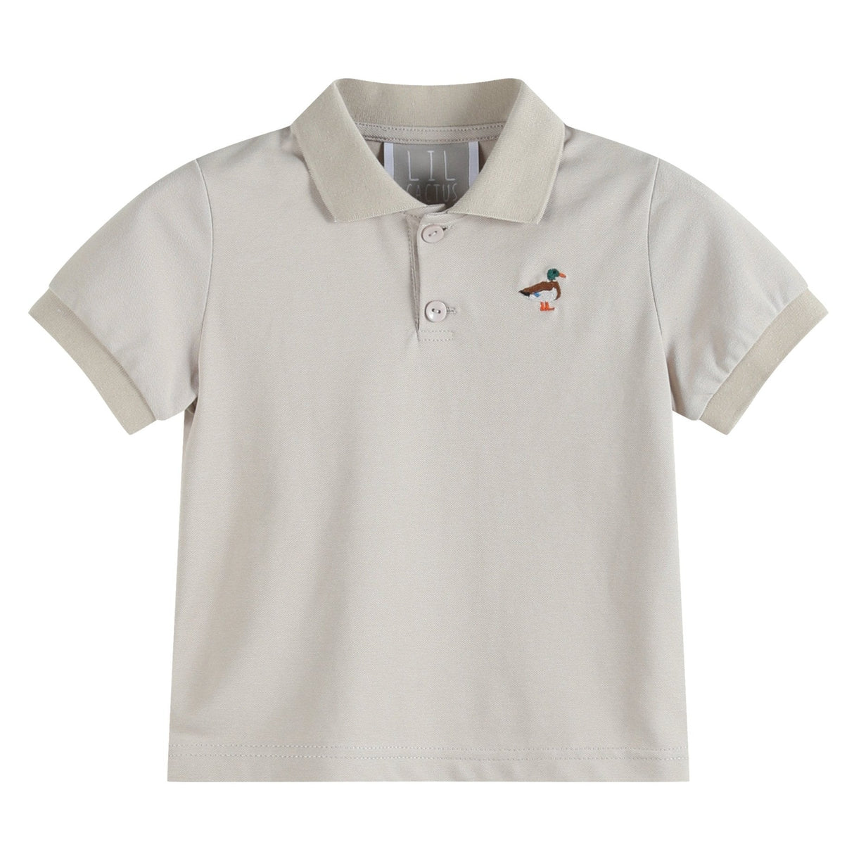 Light Brown Mallard Golf Polo Shirt