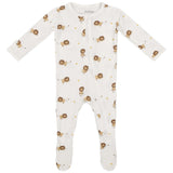 Lion Zippered Footie - HoneyBug 