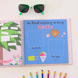 Little Beach Babe Memory Baby Book - HoneyBug 