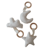 Ruby Wooden Shape Teethers