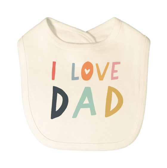 graphic bib | love dad