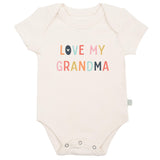 graphic bodysuit | love grandma - HoneyBug 