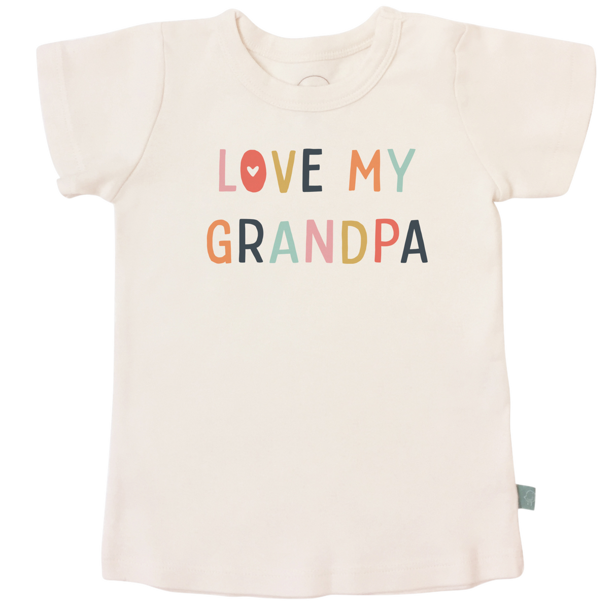 graphic tee | love grandpa - HoneyBug 