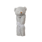Lovie Blankie - Grey Bear - HoneyBug 