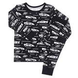 Bamboo Two Piece Set | Race Cars