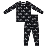 Bamboo Two Piece Set | Born to Ride Black