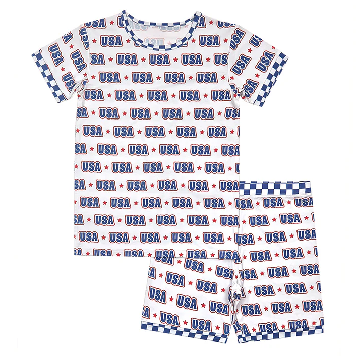 Bamboo Shorts Set | USA