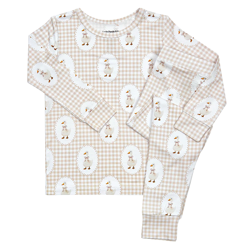 Bamboo Two Piece Set | Gingham & Goose