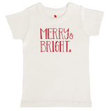 graphic tee | merry & bright - HoneyBug 