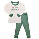pajamas | merry christmas  green - HoneyBug 