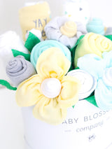 Neutral Hatbox Bouquet - Deluxe - HoneyBug 