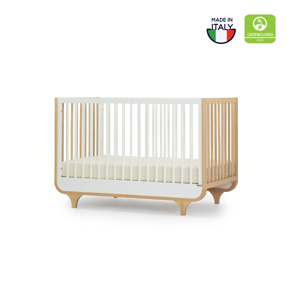 Jolly 3-in-1 Convertible Crib - HoneyBug 
