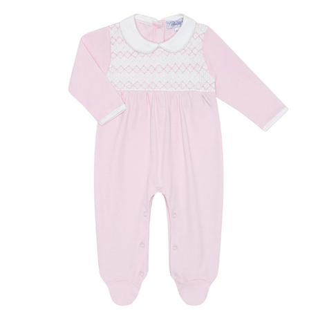 Signature Smocked Girls Footie