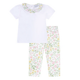 Berry Wildflowers Tee-Leggings Set