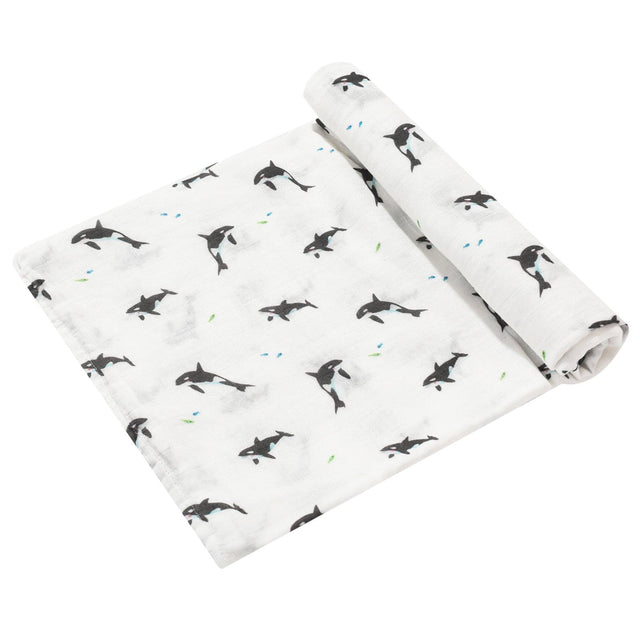 Orca Swaddle - HoneyBug 