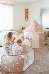 Tiny Land® Compact Adventure 3-in-1 Play Tunnel With no Balls - HoneyBug 