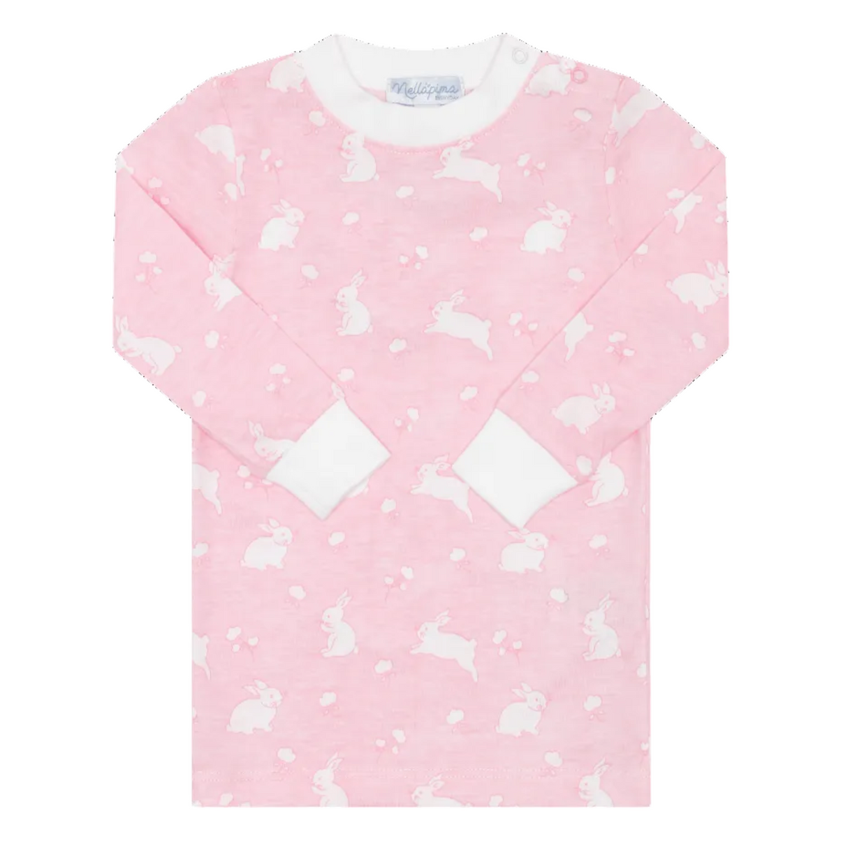 Pink Bunny Cotton Pajamas