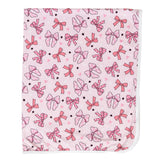 Pink Bow Blanket