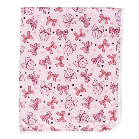 Pink Bow Blanket