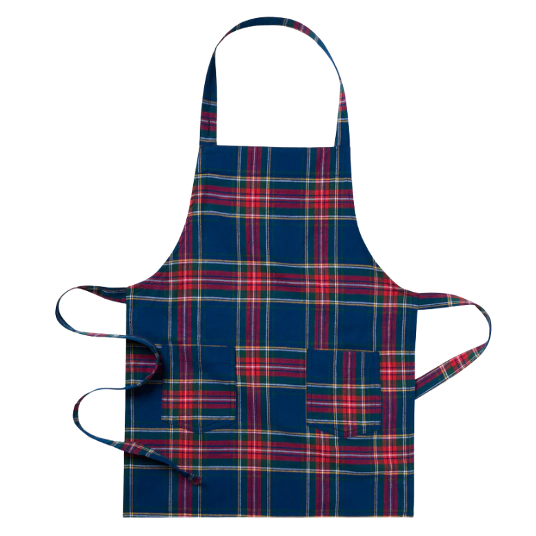 Kid's Apron in Windsor Tartan - HoneyBug 